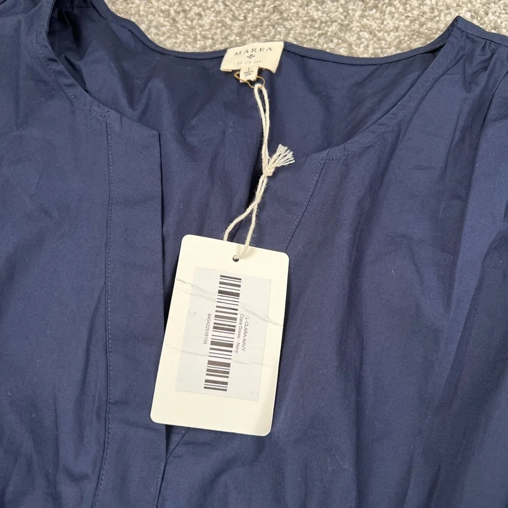 NWT Marea by Liz Joy Clara Dress in Navy - Picture 5 of 6